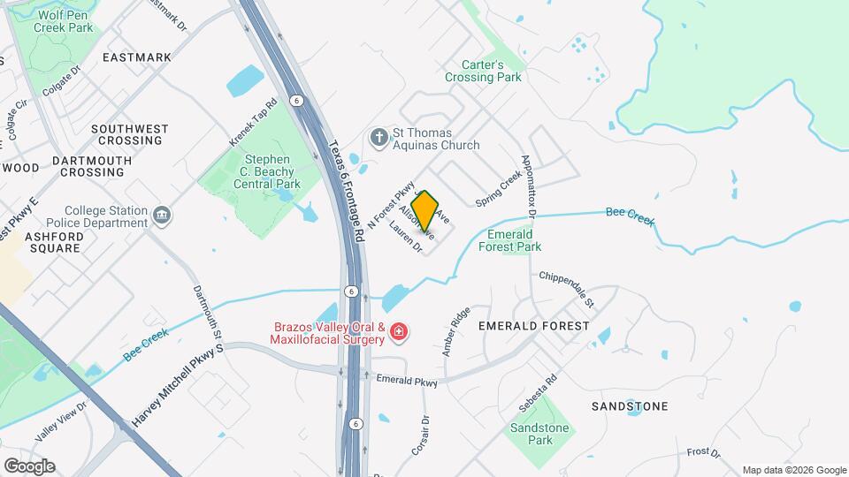 8422 Alison Ave Map and Location Details