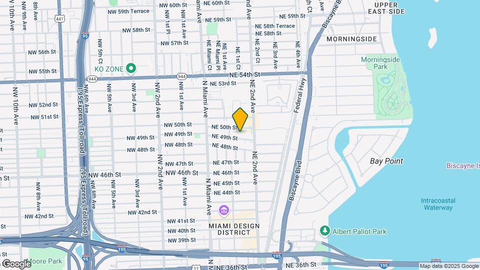 145 NE 49th St Map and Location Details