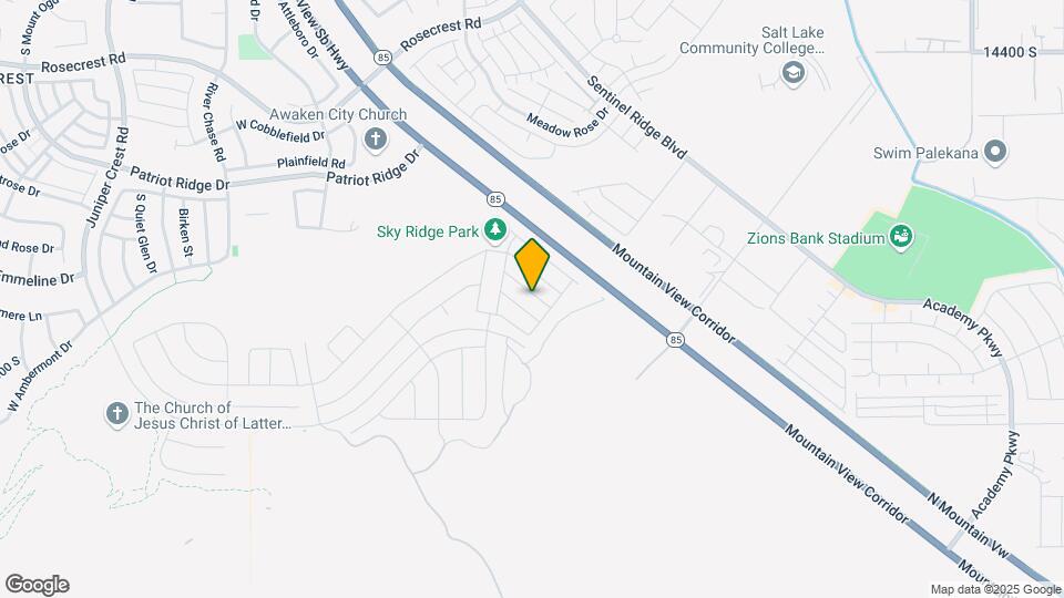 14933 S Lost Miner Ln Map and Location Details
