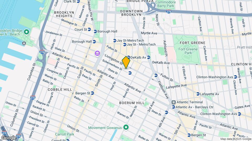 211 Schermerhorn St Map and Location Details
