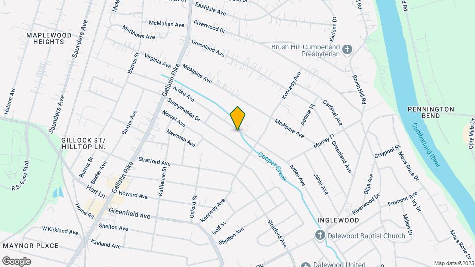 1230 Ardee Ave Map and Location Details
