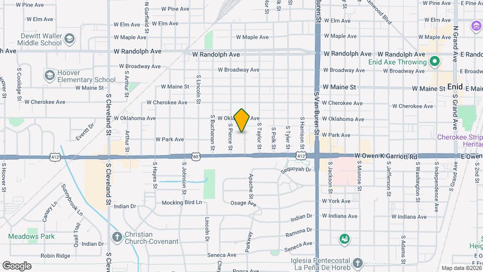 430 S Fillmore St Map and Location Details