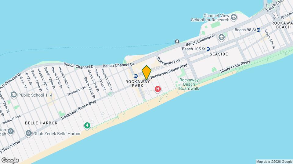 192 Beach 115th St Map and Location Details