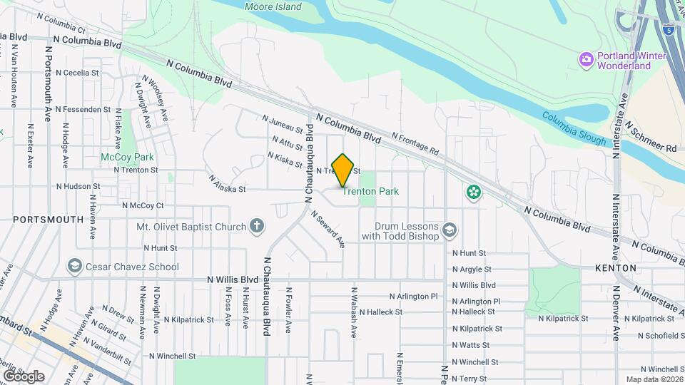 3540 N Alaska Pl Map and Location Details