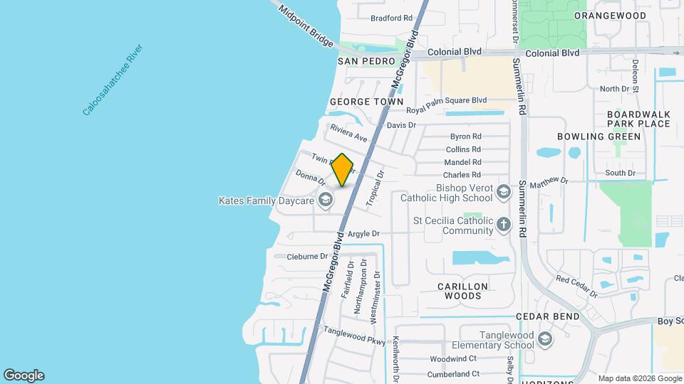 1318 Donna Dr Mapa y Detalles de la Ubicación