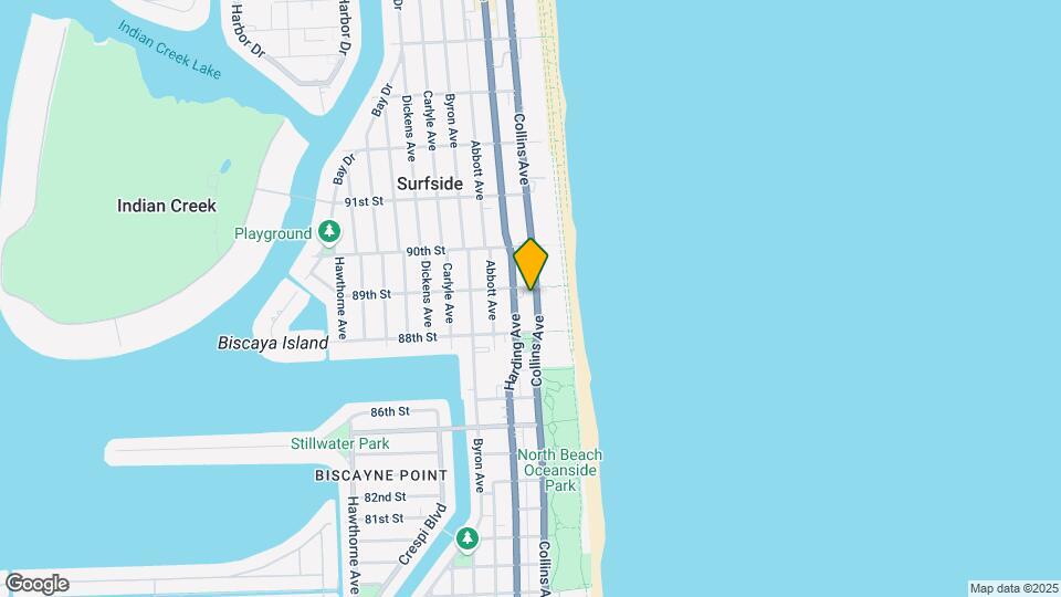 Surfside Palms Mapa y Detalles de la Ubicación