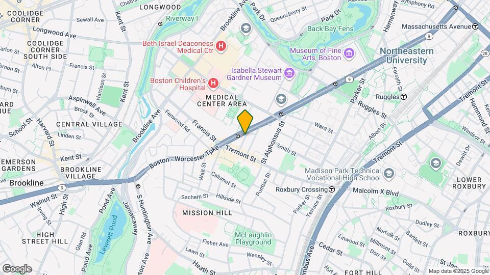 33 Wigglesworth St, Unit 1 Mapa y Detalles de la Ubicación