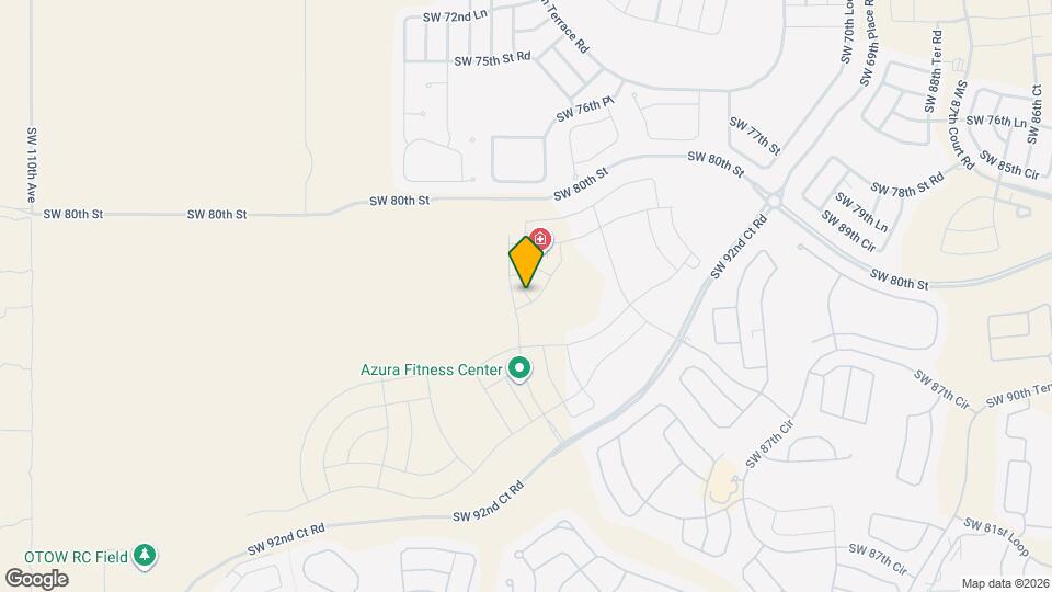 9764 SW 81st Ln Map and Location Details