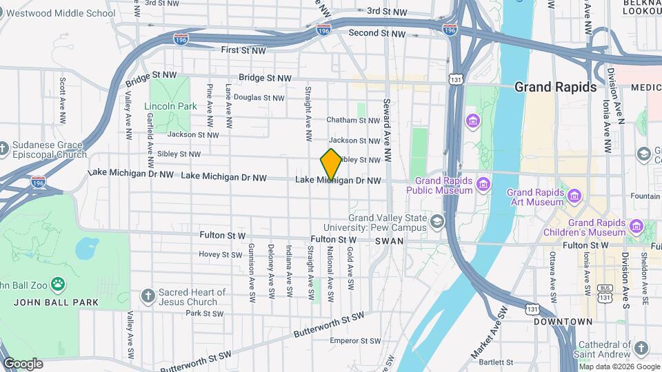 120 National Ave NW Map and Location Details