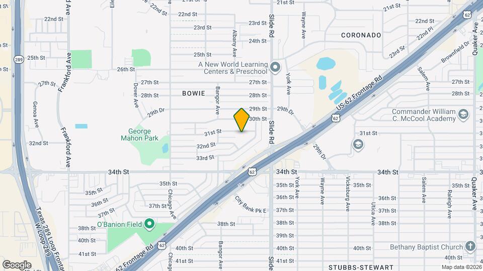 5309 31st St Map and Location Details