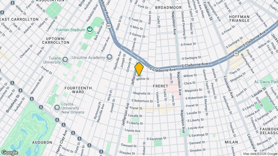 2700 Soniat St Map and Location Details