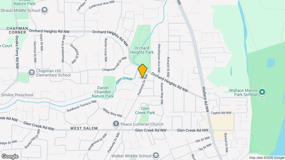 1399 Parkway Dr NW Map and Location Details
