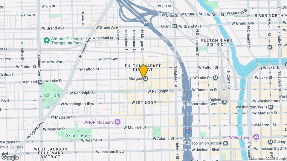 171 N Morgan St Map and Location Details