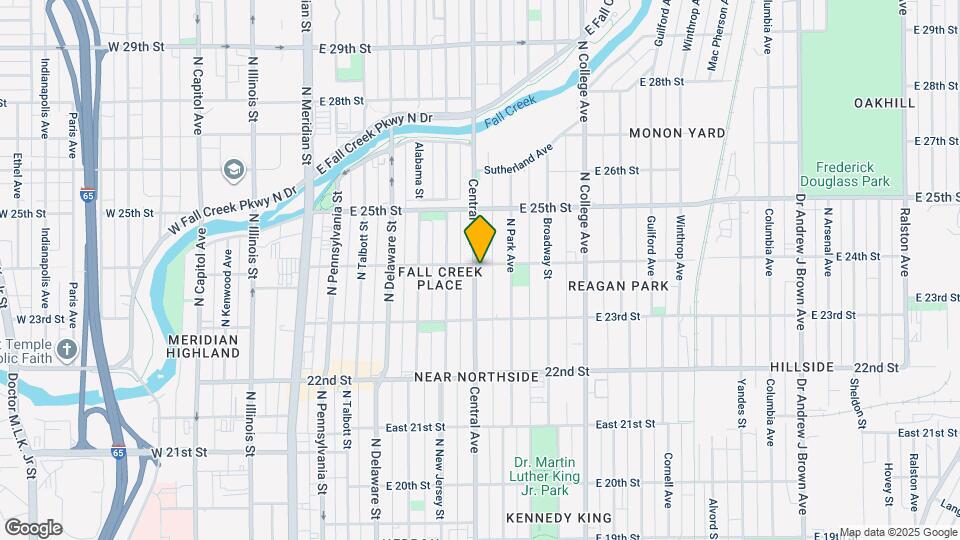 2359 Central Ave Map and Location Details