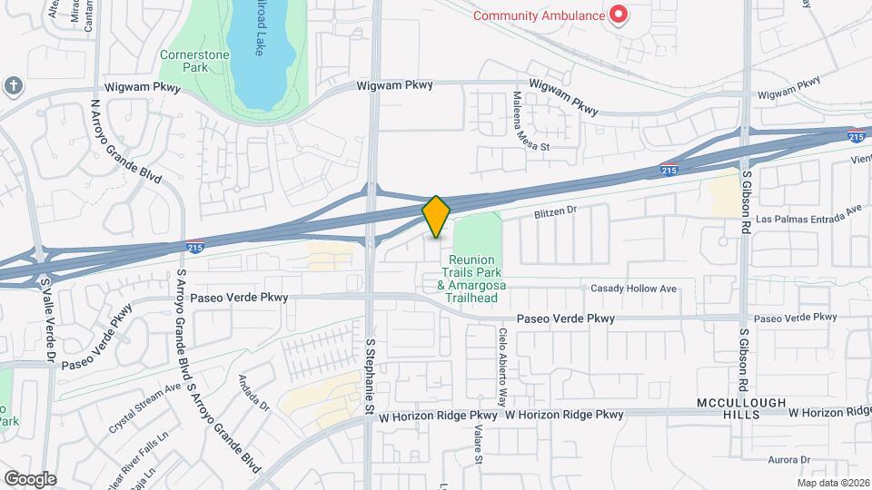 27 Hudson Canyon St Mapa y Detalles de la Ubicación