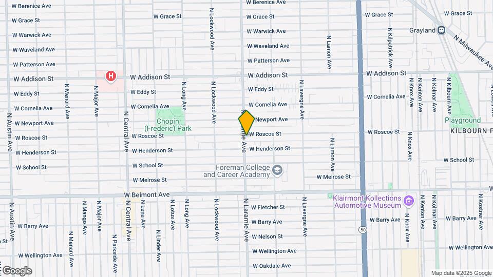 3359 N Laramie Ave Map and Location Details