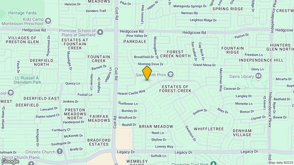 3716 Orange Blossom Ct Map and Location Details