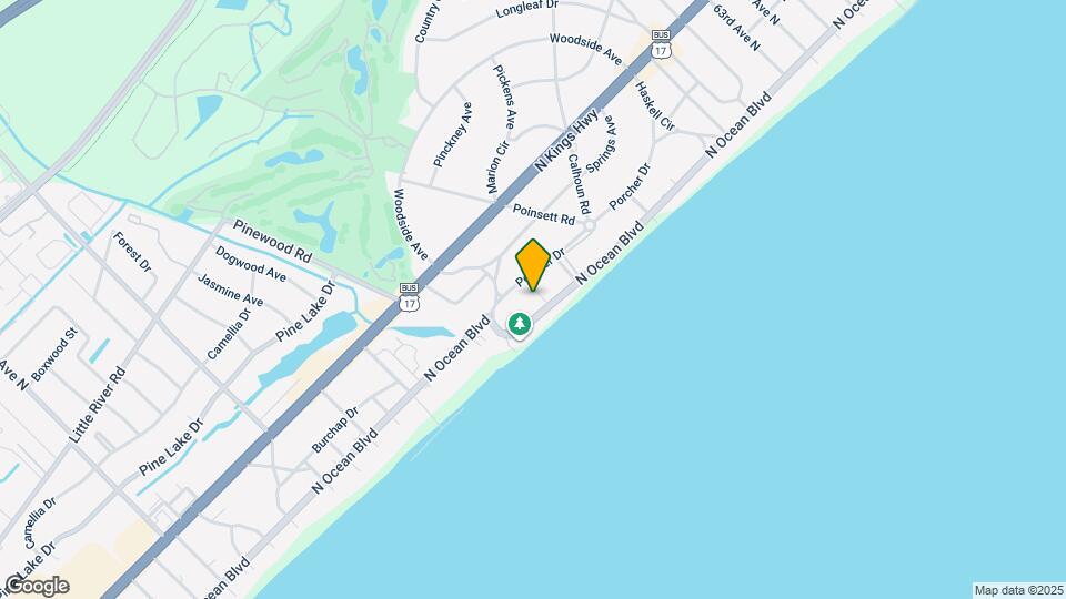 5511 N Ocean Blvd Map and Location Details