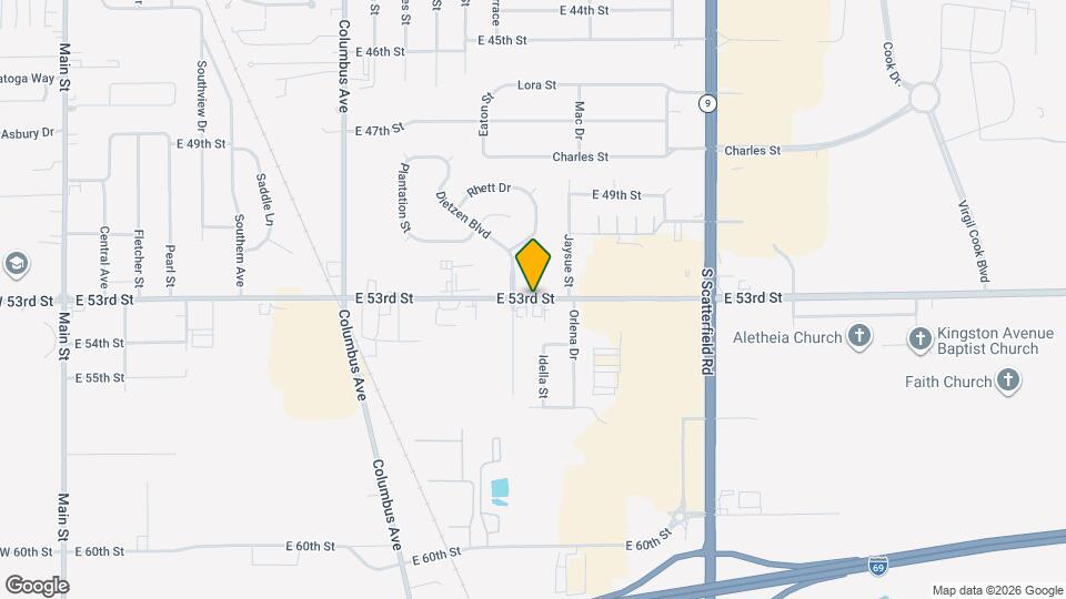 Hickory Knoll Apartments Map and Location Details