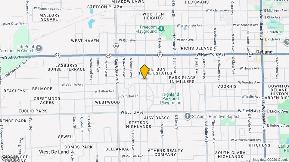 234 S Boundary Ave Map and Location Details