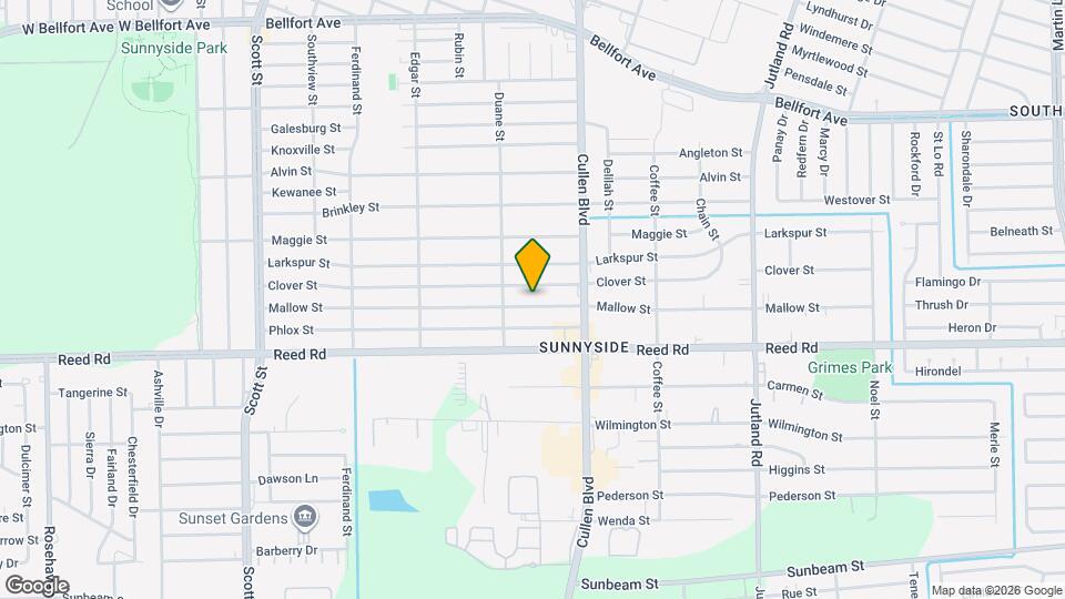 4625 Mallow St Map and Location Details