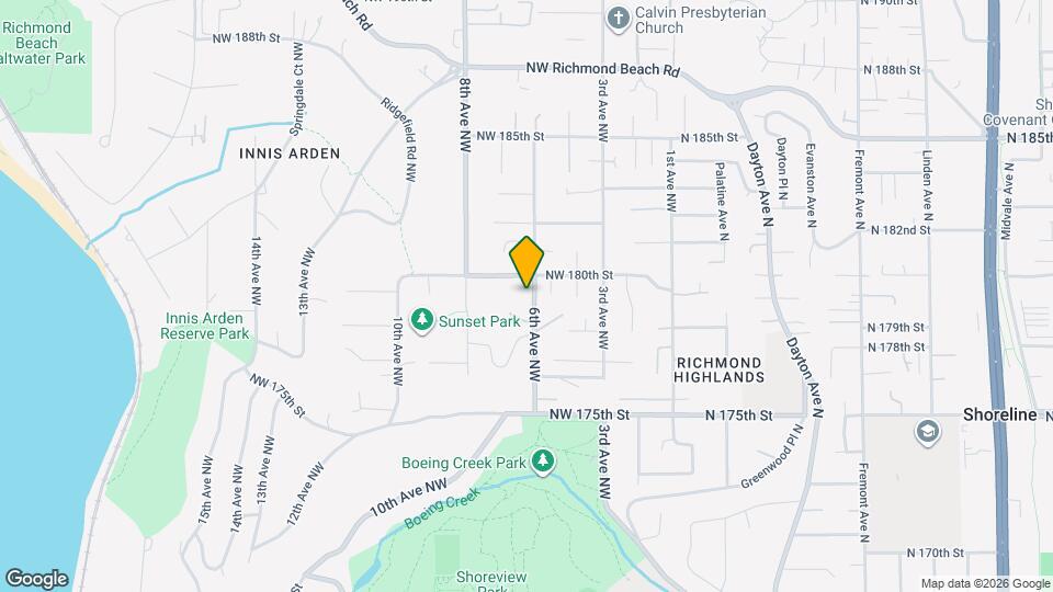 17843 6th Ave NW Mapa y Detalles de la Ubicación