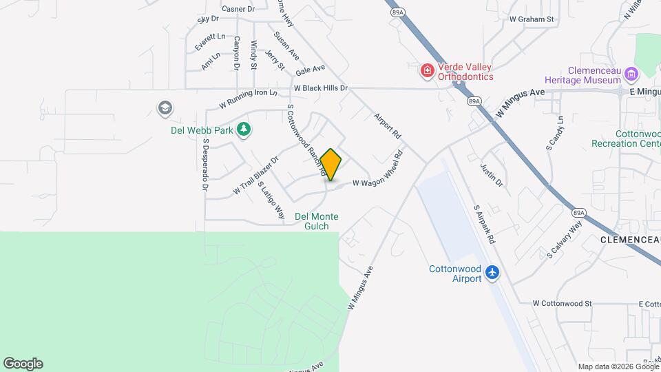 1690 W Wagon Wheel Rd Map and Location Details