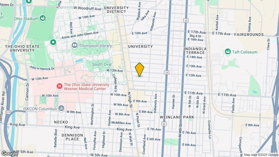 60 Chittenden Ave Map and Location Details