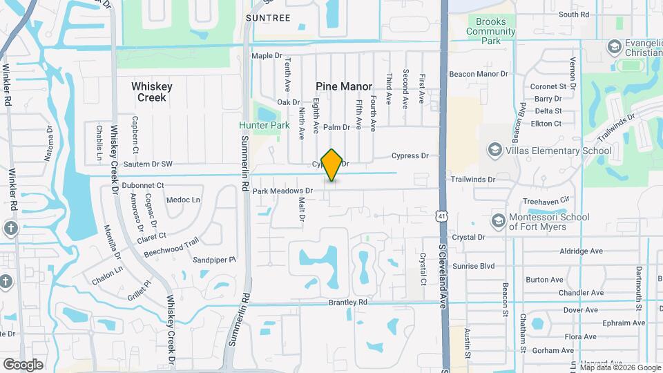 1713 Park Meadows Dr Map and Location Details