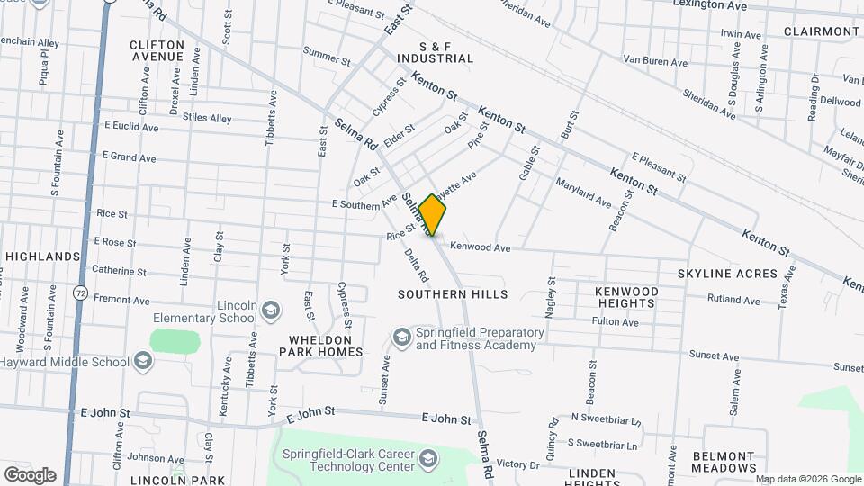 1247 Selma Rd Map and Location Details