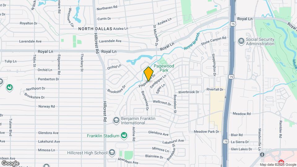 10628 Pagewood Dr Map and Location Details