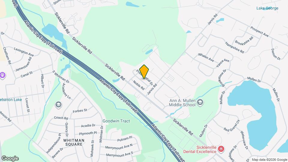 111 Presidential Dr Map and Location Details