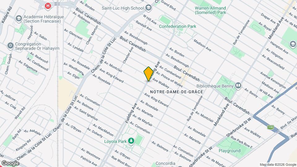 6688 Fielding Ave Map and Location Details