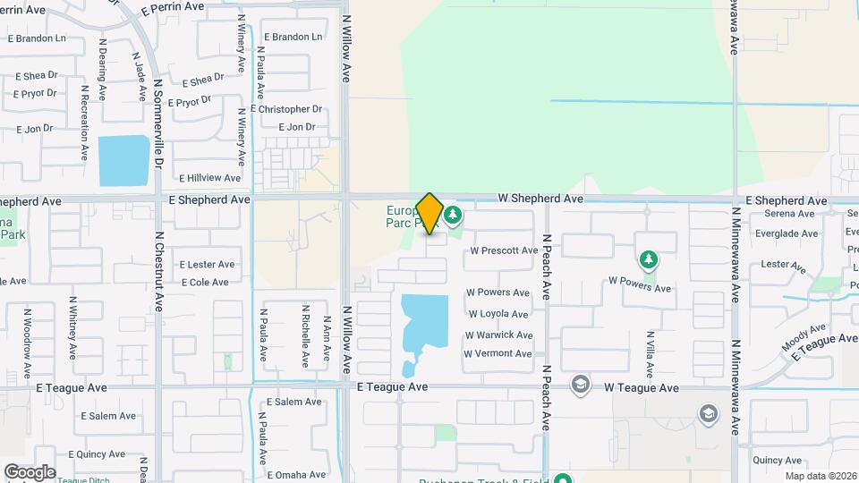 643 W Casanova Ln Map and Location Details