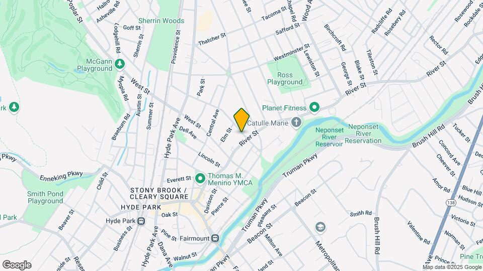 56 Arlington St, Unit #1 Map and Location Details