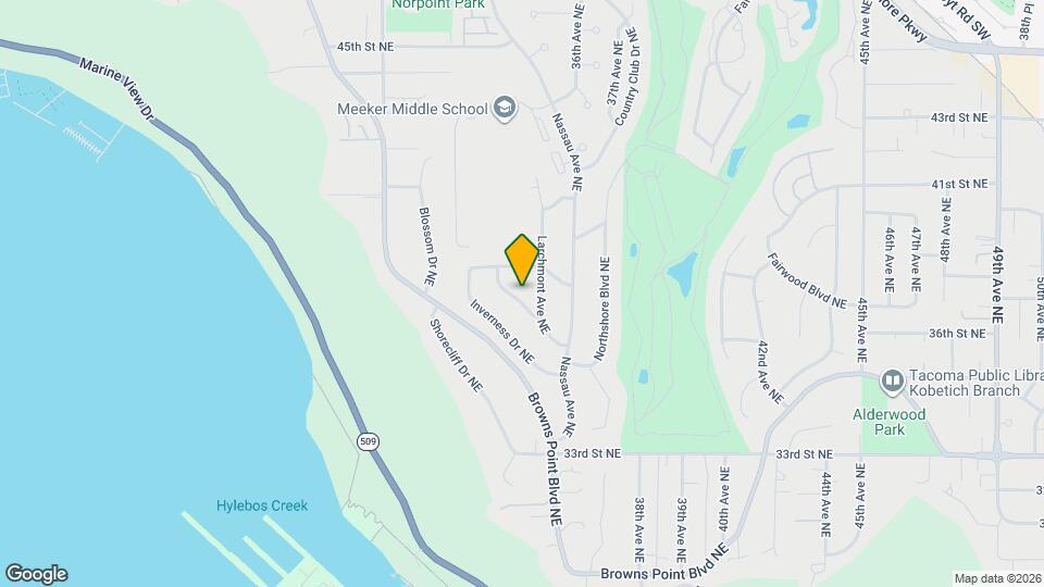 3717 Braeburn Dr NE Map and Location Details