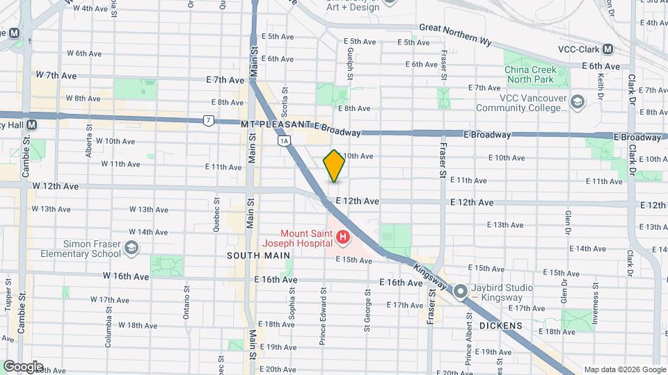 2788 Prince Edward St Map and Location Details