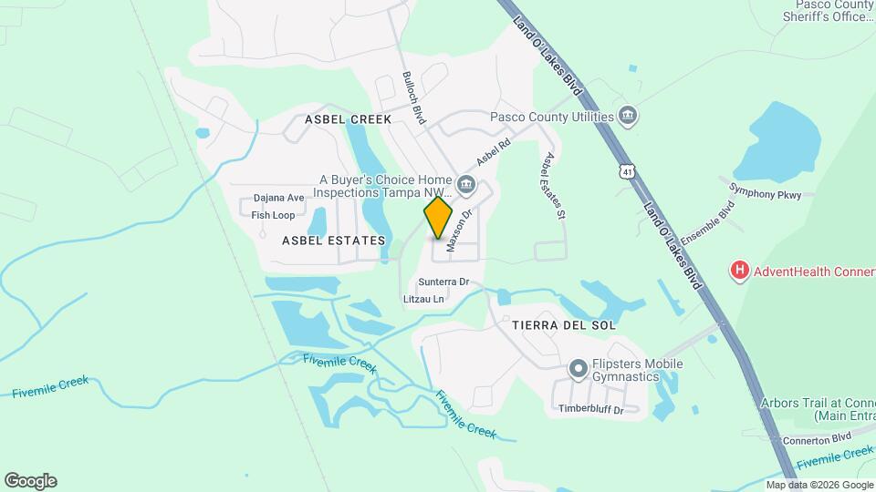 9540 Simeon Dr Map and Location Details