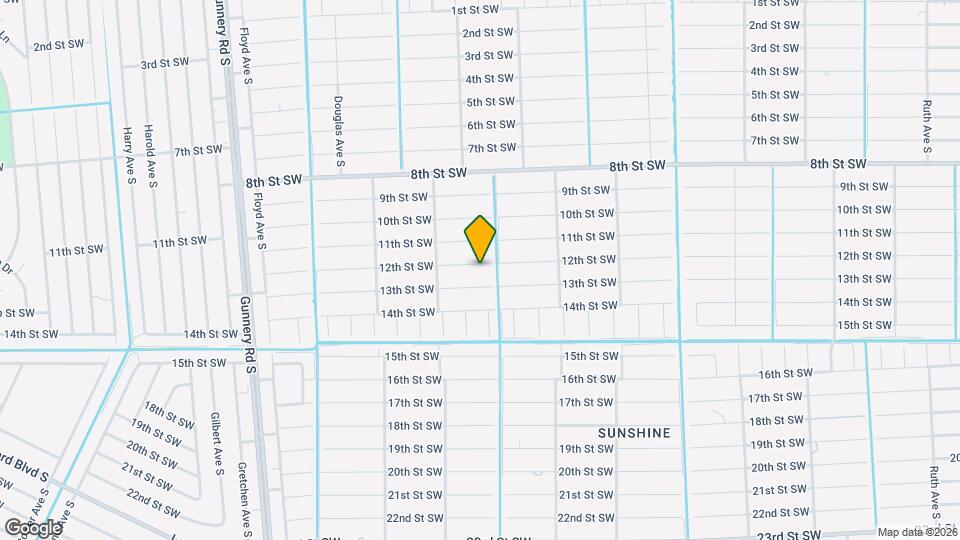 4005 12th St SW Map and Location Details