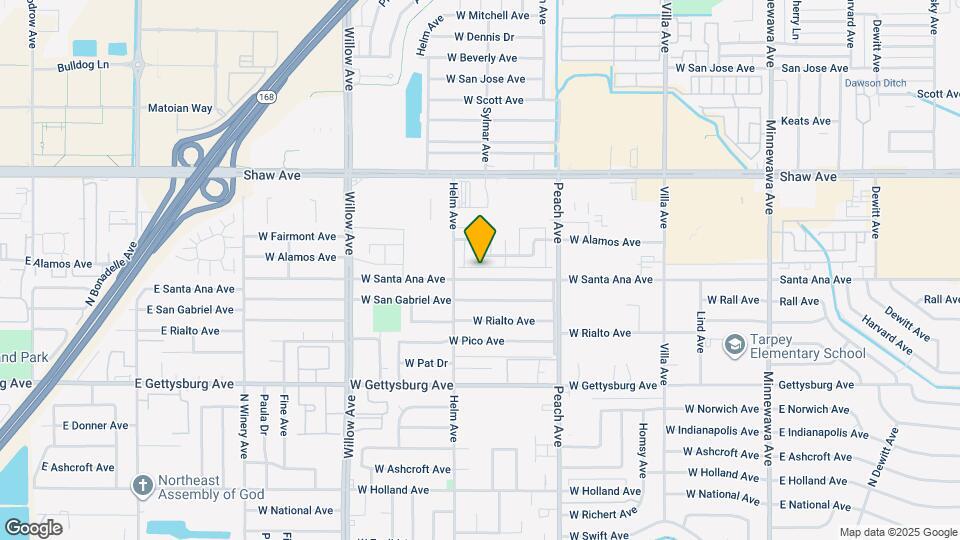 557 W Santa Ana Ave, Unit Unit-1 Mapa y Detalles de la Ubicación