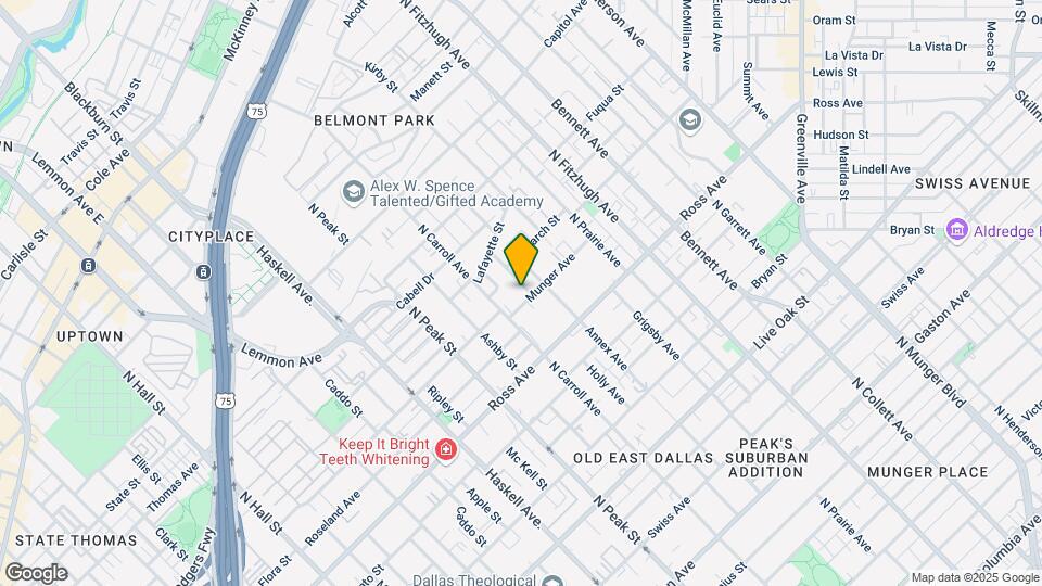 1909 California Dr Map and Location Details
