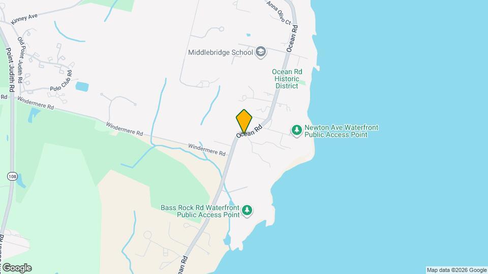 450 Ocean Rd Map and Location Details