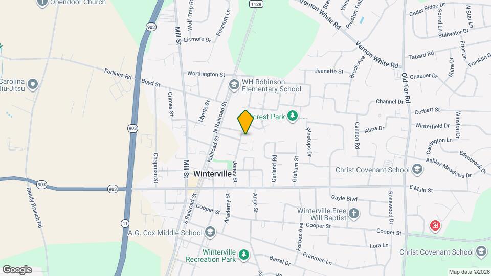 2523 Jones St Map and Location Details