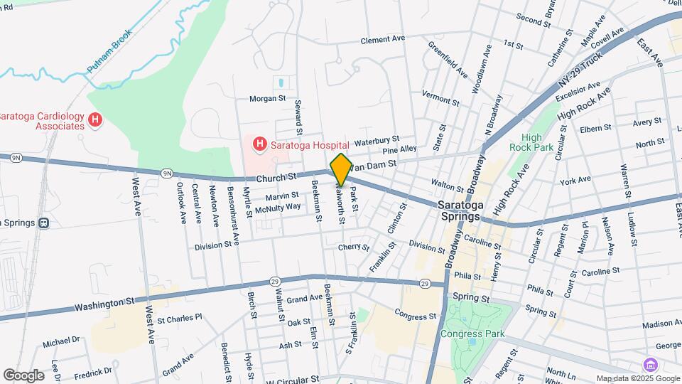 98 Walworth St, Unit 2 Map and Location Details