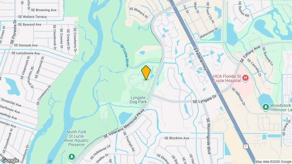 1480 SE Rivergreen Cir Mapa y Detalles de la Ubicación