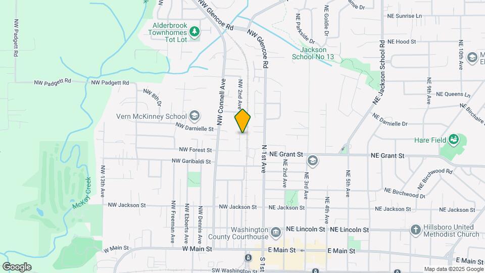 207 NW Forest St Map and Location Details