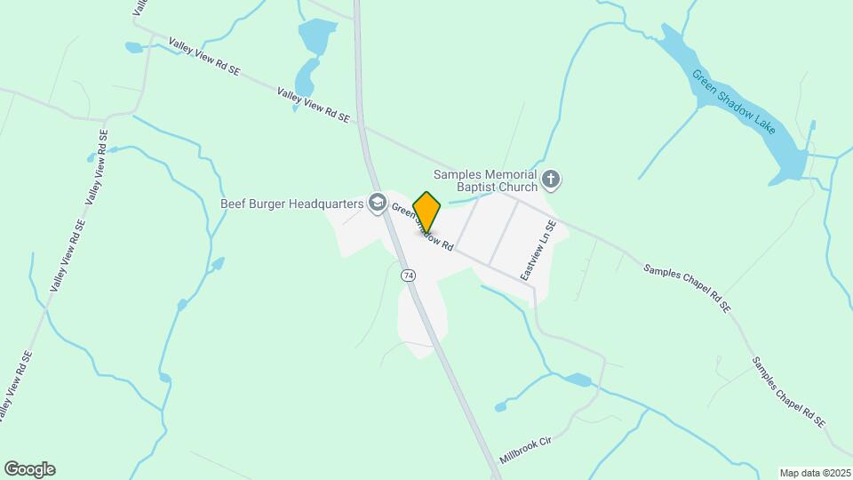 184 Green Shadow Rd Map and Location Details