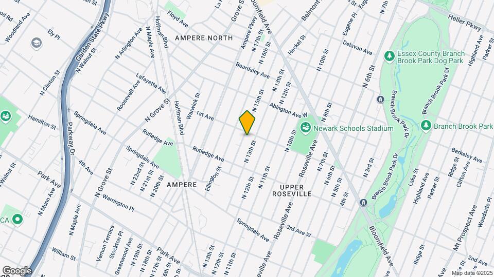 104 N 15th St Mapa y Detalles de la Ubicación