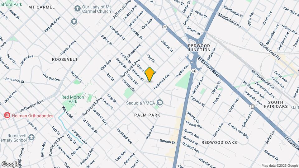 1225 Ebener St Mapa y Detalles de la Ubicación