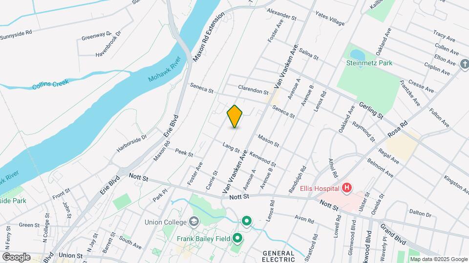 1701 Carrie St Map and Location Details